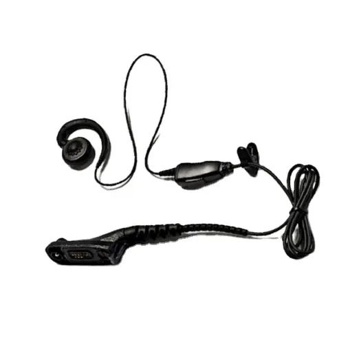 PMLN5975 motorola Swivel Earphone With In-Line Microphone and PTT for DP3400 DP3401 DP4801 XPR 7350 XPR 6350 walkie talkie