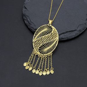 Juego de Anillo, Pendientes y Colgante de Moda para Mujer JXX, Joyería de Latón Chapado en Oro para Novia, en Dubái, Arabia Saudita, India - Product Image 2