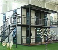 Maison conteneur DoubleWing extensible, respirante et épaissie - Dortoir et espace de vie modulaire préfabriqué