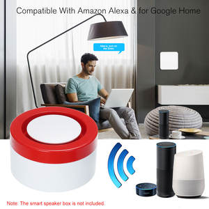 Precio de promoción El mejor sistema de seguridad para el hogar Alexa Google Home Control de voz WiFi Tuya Smart Siren Alarm para el hogar 2017 - Product Image 6