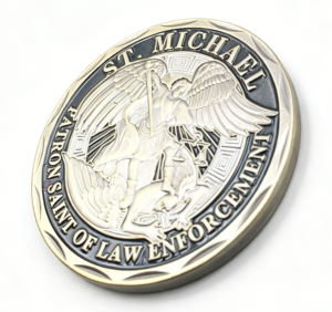Venta Directa de Fábrica: Colección Religiosa, Moneda de Desafío de la Francmasonería, Medalla de Cobre Impresa en Color UV - Product Image 4