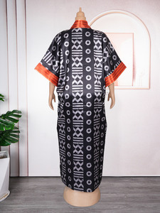 Abayas élégantes pour femmes, mode musulmane de luxe de Dubaï, caftan marocain, robes de soirée, boubou, robe <span class=keywords><strong>djellaba</strong></span>, vêtements africains - Product Image 5