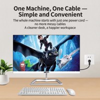 Nueva Computadora Todo en Uno Ultrafina de Alta Definición con Core I7 I5 para Aprendizaje en Casa, Diseño de Juegos de Oficina, Transmisión en Vivo, Alto Rendimiento