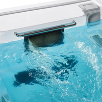 Promotion Jacuzzi Spa de Luxe Populaire pour Extérieur, Bain à Remous en Acrylique avec Massage