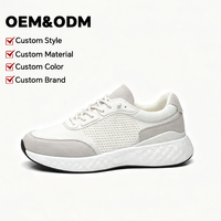Chaussures de course pour hommes personnalisées en usine, adhérence tout-terrain, légères et confortables pour l'exercice quotidien, chaussures de course décontractées pour hommes
