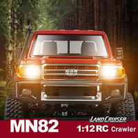 Mangniu MN82 Land Cruiser LC79 4x4 Tout-Terrain 2.4G Modèle Réduit RTR RC Rock Crawler Pick-up 1/12ème Jouet de Collection pour Adultes