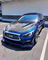 Capot en fibre de carbone style GTS pour Infiniti Q50