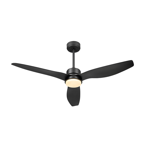 Modern Bldc LED Ceiling Fan with Remote Control New Arrival Energy Saving Cool Light for Household and Hotel DC Motor