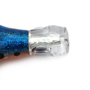 8,5 pulgadas 100G fábrica OEM Offshore gran juego pesca de atún señuelo cebo cabeza de resina señuelos de curricán - Product Image 2