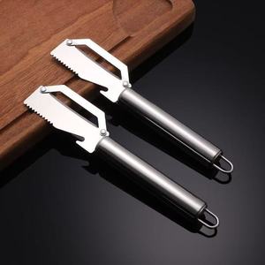 Stainless Steel Multi-functional Peeler 2pcs Kitchen <b>Tool</b> For <b>Fruit</b> <b>Vegetable</b> Potato Skin Removal - Product Image 2