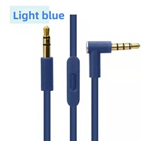 Câble audio de remplacement compatible avec les écouteurs Beat-s Studio Solo Pro Detox Mixr Executive Pill avec micro en ligne