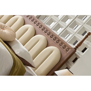 2025 Manufacturer Wholesale American Modern Classic <b>Solid</b> Wood Bedroom Set Hand Storage <b>Bed</b> Furniture A91# Hand <b>Wooden</b> Be - Product Image 6