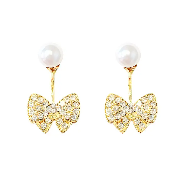 New Ins Style Love Smile Face Butterfly Flower Strawberry Triangle Star Pearl Simple Compact 925 Silver Pin Drop Stud Earrings