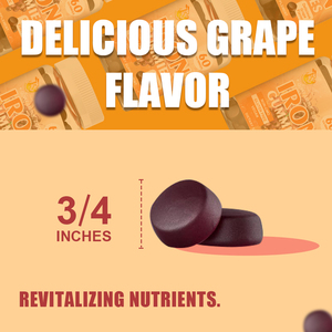Gummies de Fer à Marque Blanche Sans Gluten pour Adultes : Soutien Général à la Santé, Énergie et Fonctionnement, Supplément de Vitamines B - Product Image 5