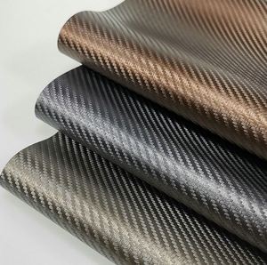 Directo de fábrica, textura de fibra de carbono de 0,5mm, cuero Artificial de PVC para cubierta de volante, asiento, <span class=keywords><strong>salpicadero</strong></span> de motocicleta al aire libre - Product Image 2