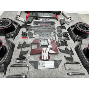 Kit de carrocería de fibra de carbono de alto secado para Benz Clase G G900 <span class=keywords><strong>Maybach</strong></span> actualización fácil parachoques trasero delantero protección de plástico nueva condición - Product Image 2