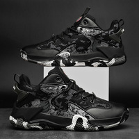 Chaussures de sport pour hommes, nouvelle conception 2024, logo personnalisé, respirantes, antidérapantes, résistantes à l'usure, chaussures de basket-ball d'extérieur