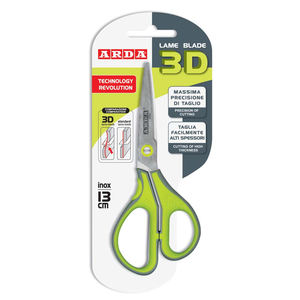 ARDA - Forbici in Acciaio Inossidabile Bicolore 3D REVOLUTION 13CM - Product Image 1