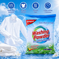 Poudre à lessiver personnalisable OEM, formule douce pour la peau, sans résidus, pour le lavage quotidien des vêtements, nettoyage domestique quotidien