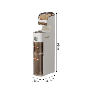 XJH moderne facile à installer armoire <span class=keywords><strong>de</strong></span> <span class=keywords><strong>rangement</strong></span> en plastique ménage multifonction pliable organisateur jouets vêtements <span class=keywords><strong>salle</strong></span> <span class=keywords><strong>de</strong></span> <span class=keywords><strong>bain</strong></span> chambre stockage - Product Image 6