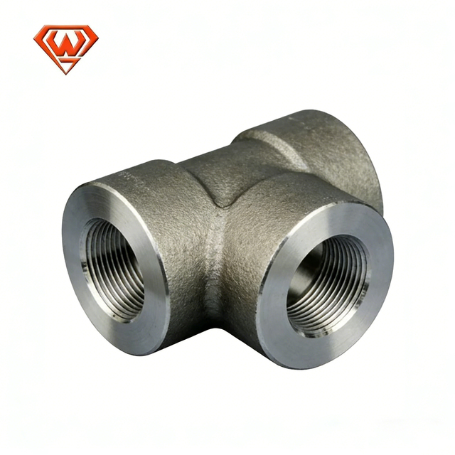 Shanxi Goodwll Pipe Forged Carbon Steel Tee 3000Psi High Pressure Fittings