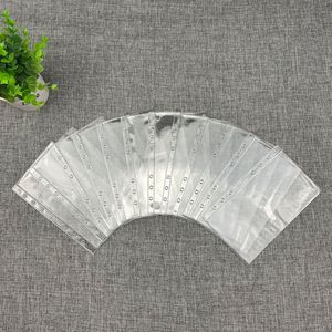 A6 bağlayıcı kılıfı 6 halka ciltli defter dolum para klasör organizatör A6 bağlayıcı cepler ile hiçbir fermuarlar Zipless bütçe zarflar - Product Image 3