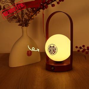 Lámpara de Mesa LED Recargable de Estilo Nórdico <span class=keywords><strong>para</strong></span> <span class=keywords><strong>Dormitorio</strong></span>, Moderna, de Lujo, con Control Táctil Inalámbrico, de Plástico, con Intensidad Regulable - Product Image 2