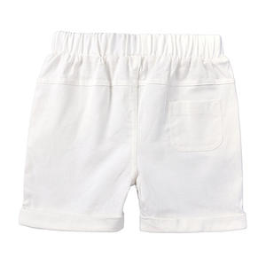 เสื้อเชิ้ตแขนสั้นลายใบไม้ฤดูร้อนสำหรับเด็กผู้ชายและกางเกงขาสั้นสีขาว ชุดเสื้อผ้าเด็ก สินค้าขายดีจากจีน - Product Image 4