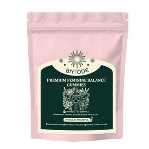 Gomitas Probióticas para el Equilibrio Femenino, Apoyan la Salud Vaginal y el Equilibrio del pH - Suplemento de Bienestar Femenino de Marca Privada - Product Image 1