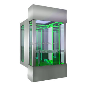 Ascenseur à capsule en verre élégant à 2 étages pour usage domestique <span class=keywords><strong>Escalier</strong></span> Ascenseur Ascenseur Plate-forme élévatrice Pièces d'ascenseur - Product Image 1