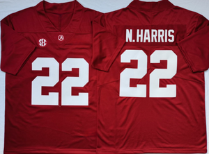 بيع بالجملة أعلى جودة Alabama الكلية الأمريكية 2 Williams Crimson مخصص جيرسي كرة القدم جيرسي مخيط - Product Image 4