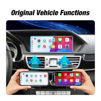 جهاز فك تشفير لاسلكي محمول لـ CarPlay وAndroid Auto لسيارات مرسيدس بنز الفئة A طراز W176 2013-2015 NTG4.5 مع واي فاي مدمج ومنفذ USB