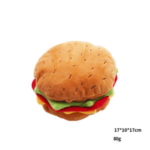 Minerva toptan interaktif köpek ısırma oyuncak Plushy gıda tema gıcırtılı ses parti eğlenceli malzemeleri Bite dayanıklı enerji - Product Image 5