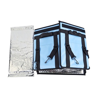 Sacs isothermes pour moto en polyester imperméable haute résistance, sacs pliables pour livreur de vélo, sac à dos pour livraison de nourriture 45L - Product Image 4