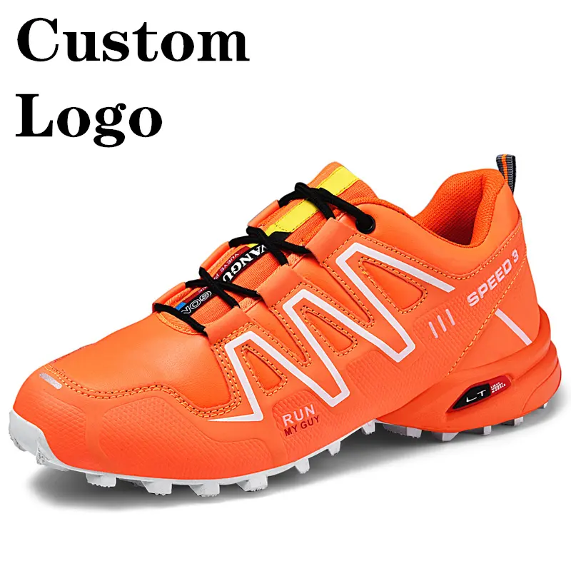 Fashion Outdoor Lace Up Climbing Trekking Shoes Men's Thick-soled Wear-resistant Variety Waterproof Hiking Boots