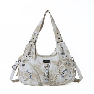 Y2k Vintage moteur sac à bandoulière grande capacité rétro Grunge haute qualité luxe concepteur PU <span class=keywords><strong>cuir</strong></span> fourre-tout - Product Image 1