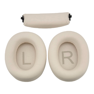 Almohadillas de repuesto para <span class=keywords><strong>auriculares</strong></span>, orejeras de cuero proteico para <span class=keywords><strong>auriculares</strong></span> QCY H3/H3 Lite <span class=keywords><strong>TOZO</strong></span> HT2 - Product Image 1