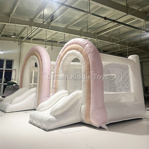 Brincolín Inflable Comercial <span class=keywords><strong>de</strong></span> PVC Rosa con Arcoíris <span class=keywords><strong>Casa</strong></span> <span class=keywords><strong>de</strong></span> Rebote y Castillo Brincable para Juegos al Aire Libre <span class=keywords><strong>de</strong></span> Niños - Product Image 5