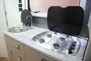 2025 Ecocampor usine directement fournir 19ft moderne en fibre de verre <span class=keywords><strong>caravane</strong></span> Offre Spéciale indépendant camping-car remorque dormir 5 - Product Image 6