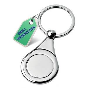 PORTACHIAVI "GOLF" Llaveros Metálicos con Reverso Pulido - Product Image 2
