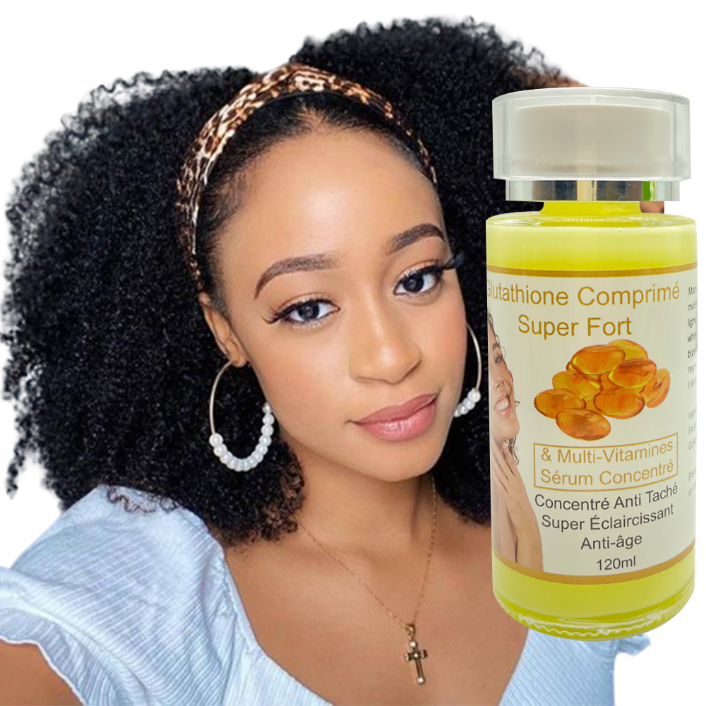 Sérum Concentré Gluta-C Super éclaircissant – Anti-tâches – 120 Ml – Unisexe – Neuf