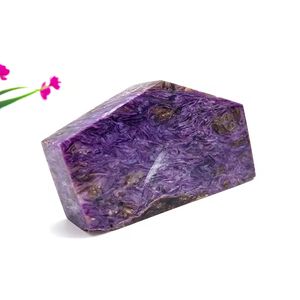 Charoita Púrpura Natural Tallada al por Mayor, Cristal de Alta Calidad, Forma Libre para Decoración del Hogar - Product Image 3