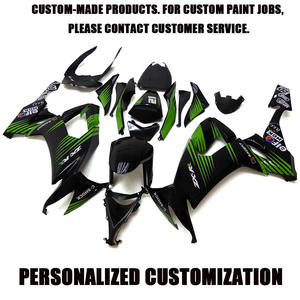 Personalización - Kit de Carenado de Motocicleta sin Pintar, Blanco, Inyectado, para <span class=keywords><strong>Kawasaki</strong></span> ZX-10R 2008 <span class=keywords><strong>2009</strong></span> 2010 - Product Image 3