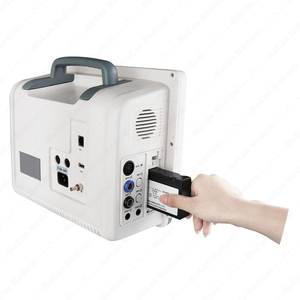 Quảng Châu Pet bệnh nhân Thiết bị giám sát thú y bác sĩ thú y di động multiparameter ekg 12inch bệnh nhân màn hình với etco2 - Product Image 6