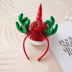 Joli Festival bandeau de noël arbre cadeau licorne bandeau pour X <span class=keywords><strong>mas</strong></span> décoration fête cheveux accessoires - Product Image 6