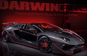 Kit demi-fibre de carbone SVJ modifié Runde pour 11-20 <span class=keywords><strong>Lamborghini</strong></span> <span class=keywords><strong>Aventador</strong></span> LP700 720 pare-chocs avant arrière capot jupes latérales ailerons arrière - Product Image 5