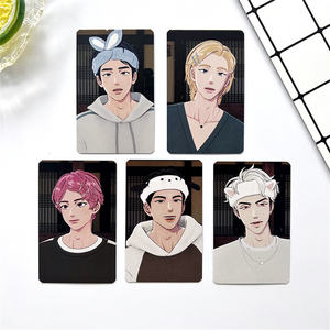 5 unids/set KPOP <span class=keywords><strong>Virtual</strong></span> Idols PLAVE Photocards doble cara impermeable LOMO tarjetas postales YEJUN NOAH BAMBY EUNHO Fans Collection - Product Image 5