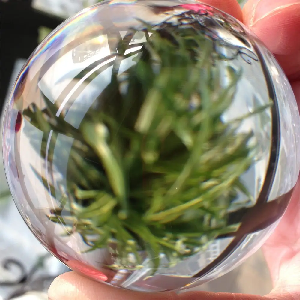 Clear Acrylic Contact Juggling Ball - Appx. 2.75" - 70mm