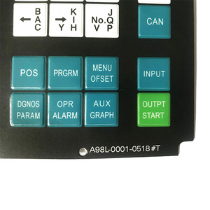 FANUC A98L-0001-0518#T Industrial Parts Keyboard Membrane - Product Image 2