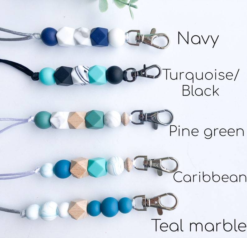 Commonly Use Hot Sale Soft Colorful Waterproof Name Card Tool Silicone Adjustable Neck Lanyards for Children Image 2